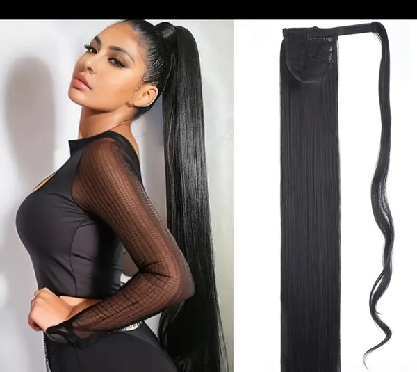 Single donor ponytail 24”