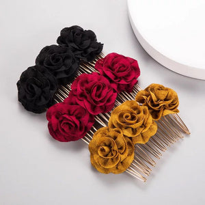 Rose Hair Combs