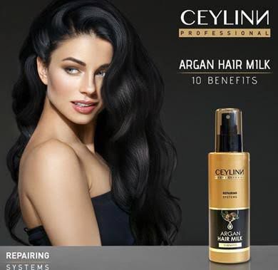 Ceylinn Argan Hair Milk Leave in Treatment  150ml With 10 Benefits