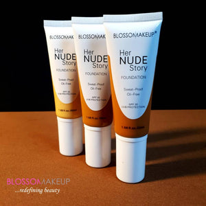 Blossom Her Nude Story Foundation With SPF 30