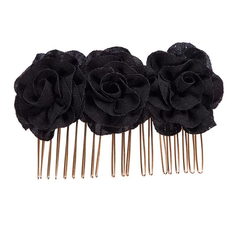 Rose Hair Combs